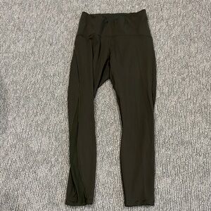 lululemon athletica Olive Green High-Rise Leggings